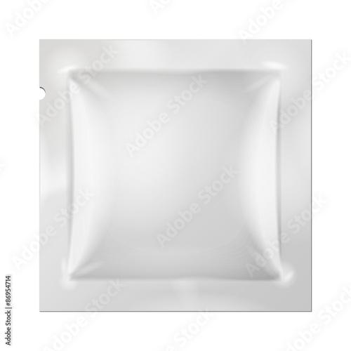White Blank Foil Packaging