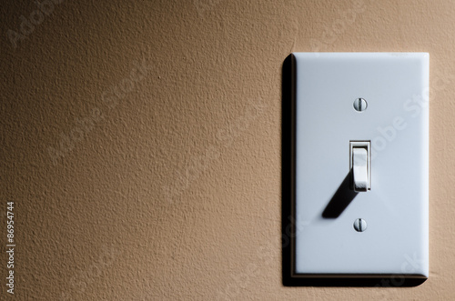 Naklejka Light switch