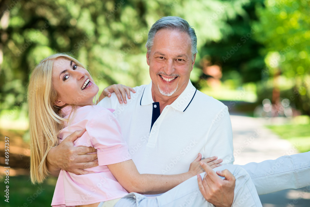 Happy mature couple portrait Happy mature couple portrait