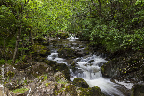 Aira Beck  river  near Ullswater in English Lake District.