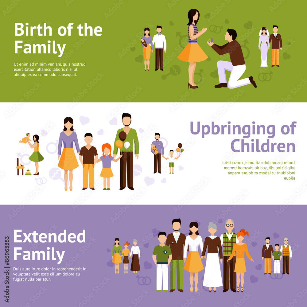Family Banner Set
