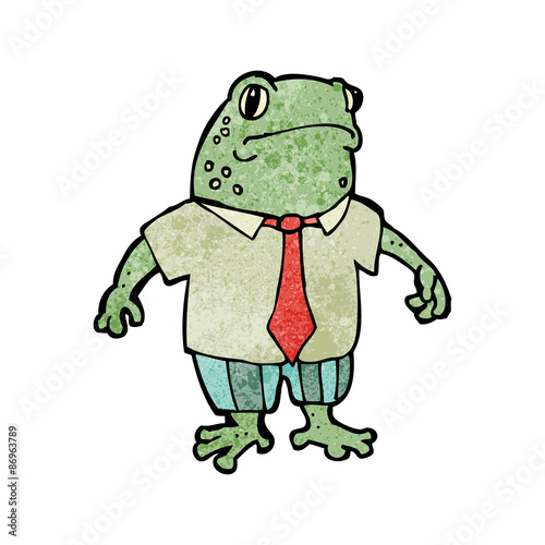 cartoon frog boss