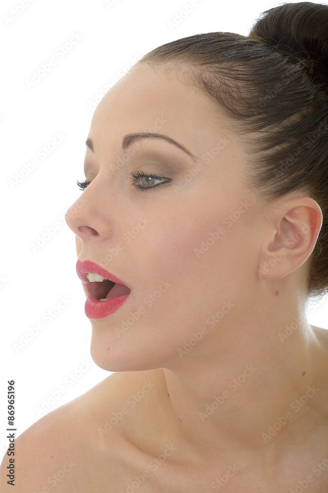 Portrait Of A Beautiful Young Attractive Caucasian Woman Portrait Of A Beautiful Young Attractive Caucasian Woman