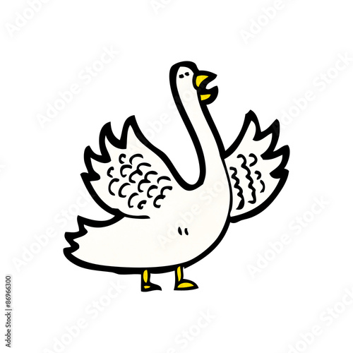 cartoon goose