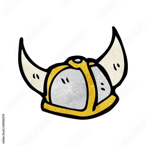 cartoon viking helmet