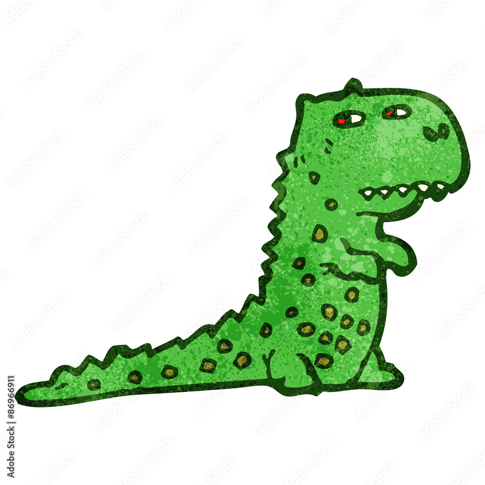 Fototapeta premium cartoon dinosaur