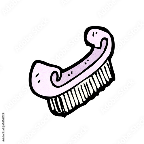 cartoon nail brush
