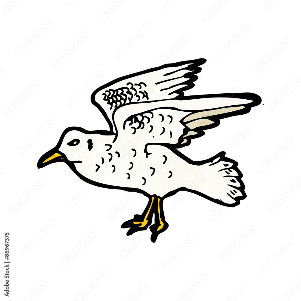 Obraz premium seagull illustration