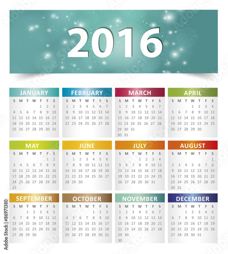 Calendar 2016 v2