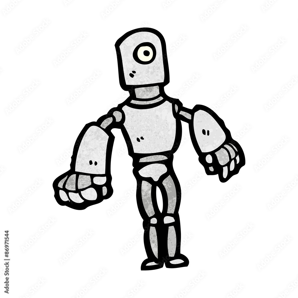 cartoon robot cartoon robot