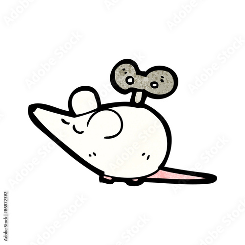 cartoon clockwork mouse