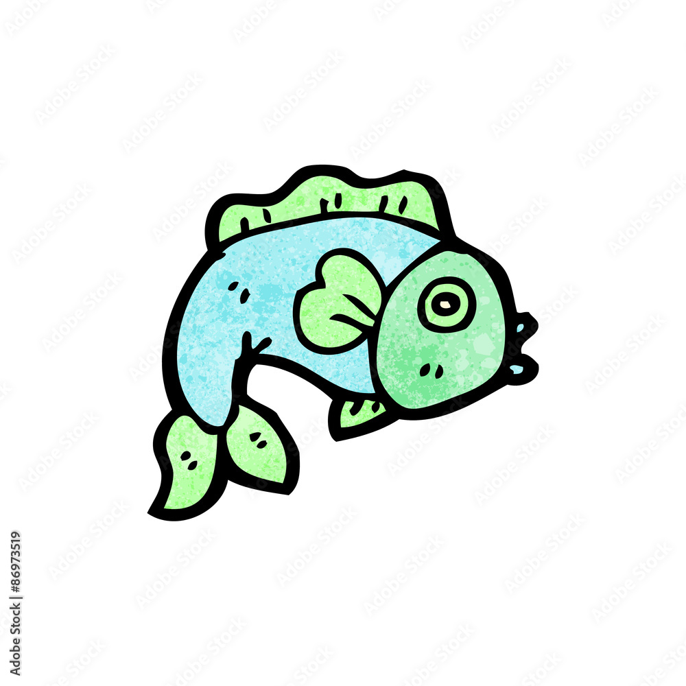 Obraz premium cartoon fish
