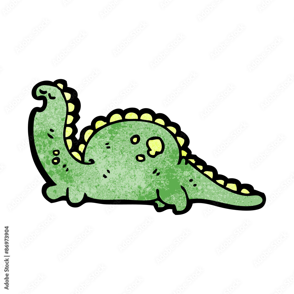 Obraz premium cartoon dinosaur