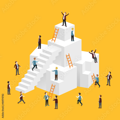 heading for success concept