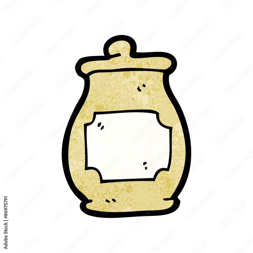 Fototapeta premium cartoon honeypot