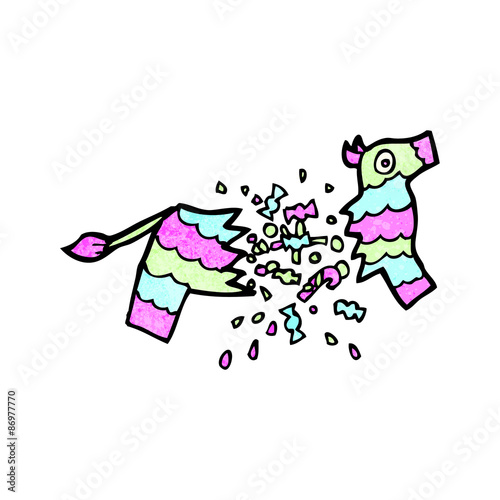 cartoon pinata