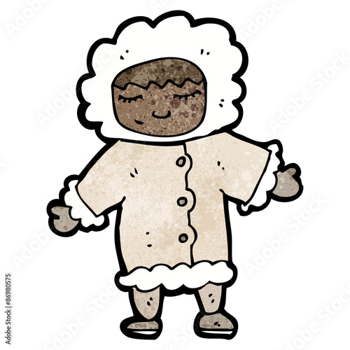 cartoon eskimo