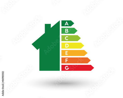 Energy efficiency and home improvement concept. Eps10 vector illustration.