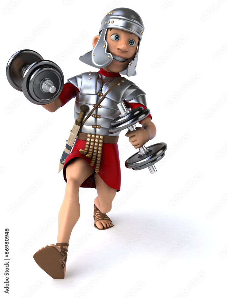 Fun roman soldier Fun roman soldier
