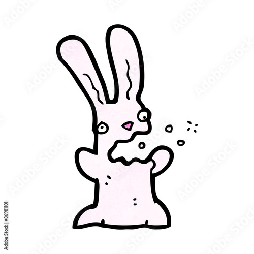 burping rabbit cartoon