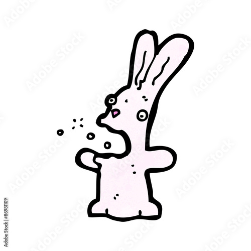 burping rabbit cartoon