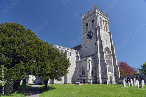 Obraz na płótnie Christchurch Priory, Dorset w salonie