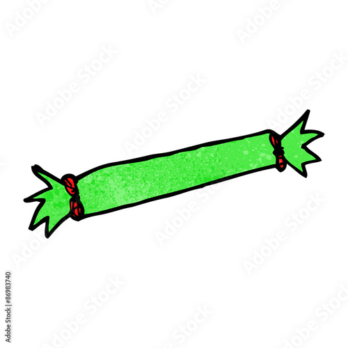 child's drawing of a chirstmas cracker