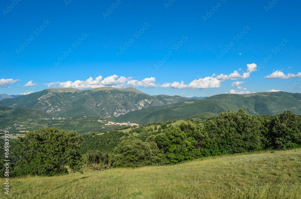 Umbria Landscape Italy.