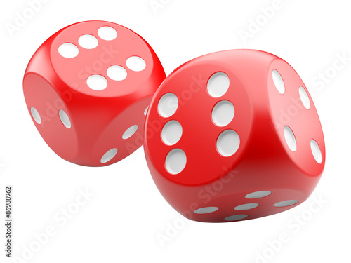 red game dices