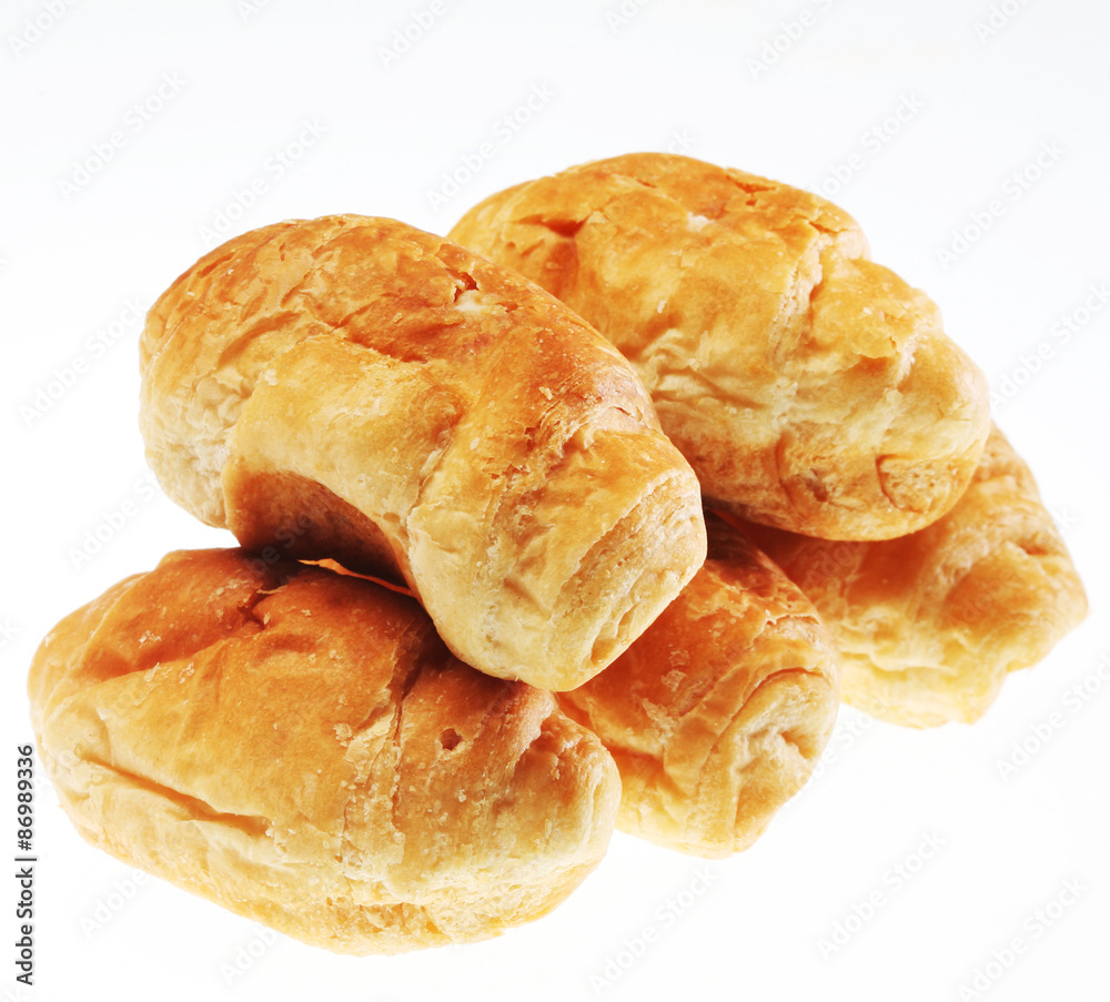 croissants at bakery