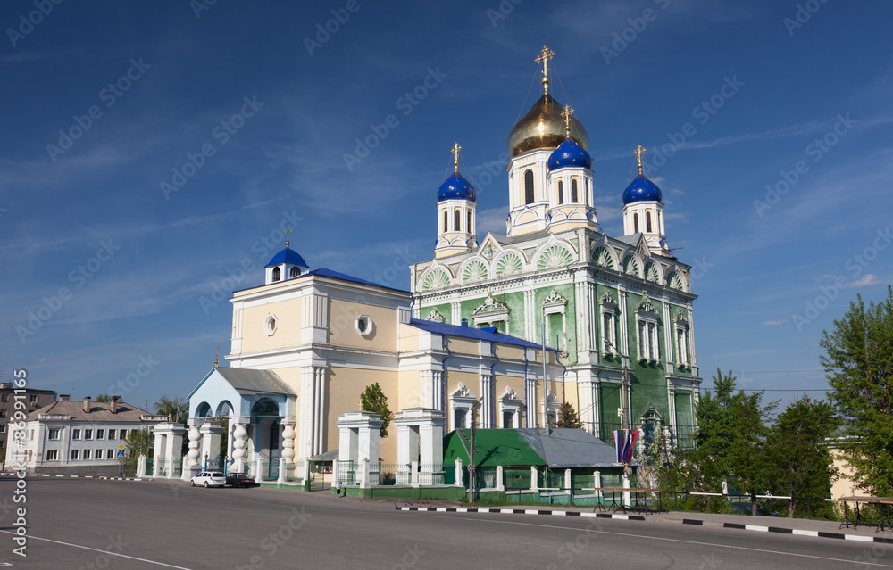 Ascension Cathedral in the city of Yelets, Russia