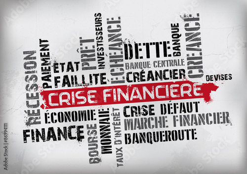 Crise Financière - Nuage de mots