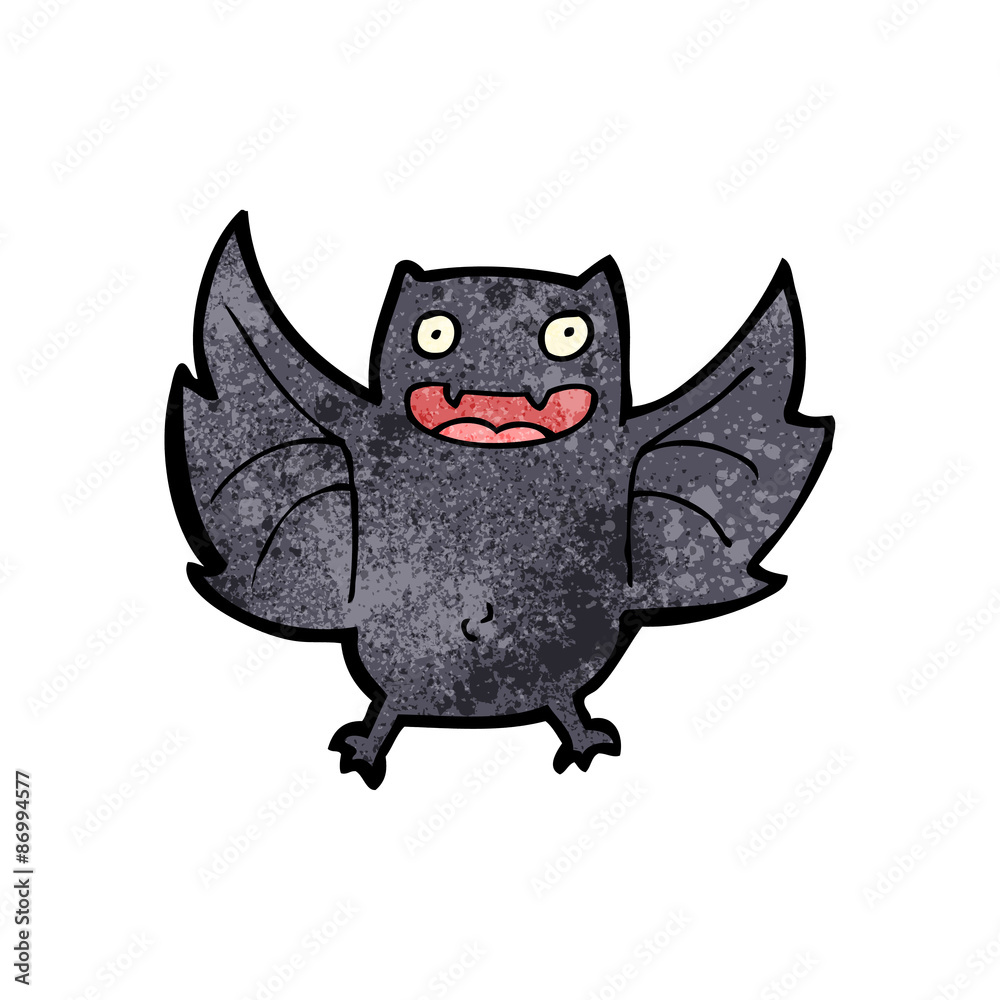 carroon halloween bat