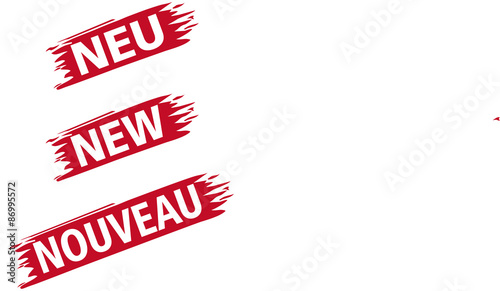 NEU-Hinweis in DE, GB, FR