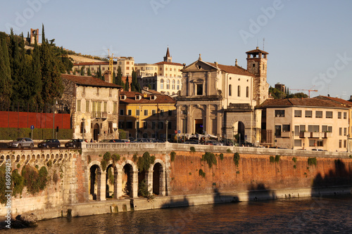 Panoramic View of Verona, Italy