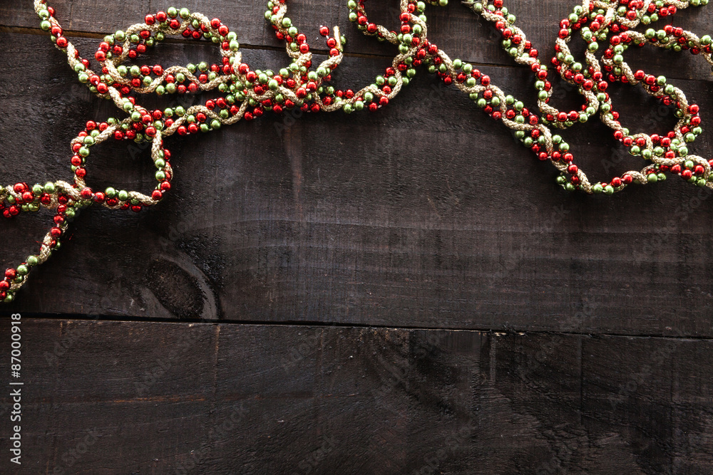 Composition on wood background and a decorative chritsmas celebrations Composition on wood background and a decorative chritsmas celebrations