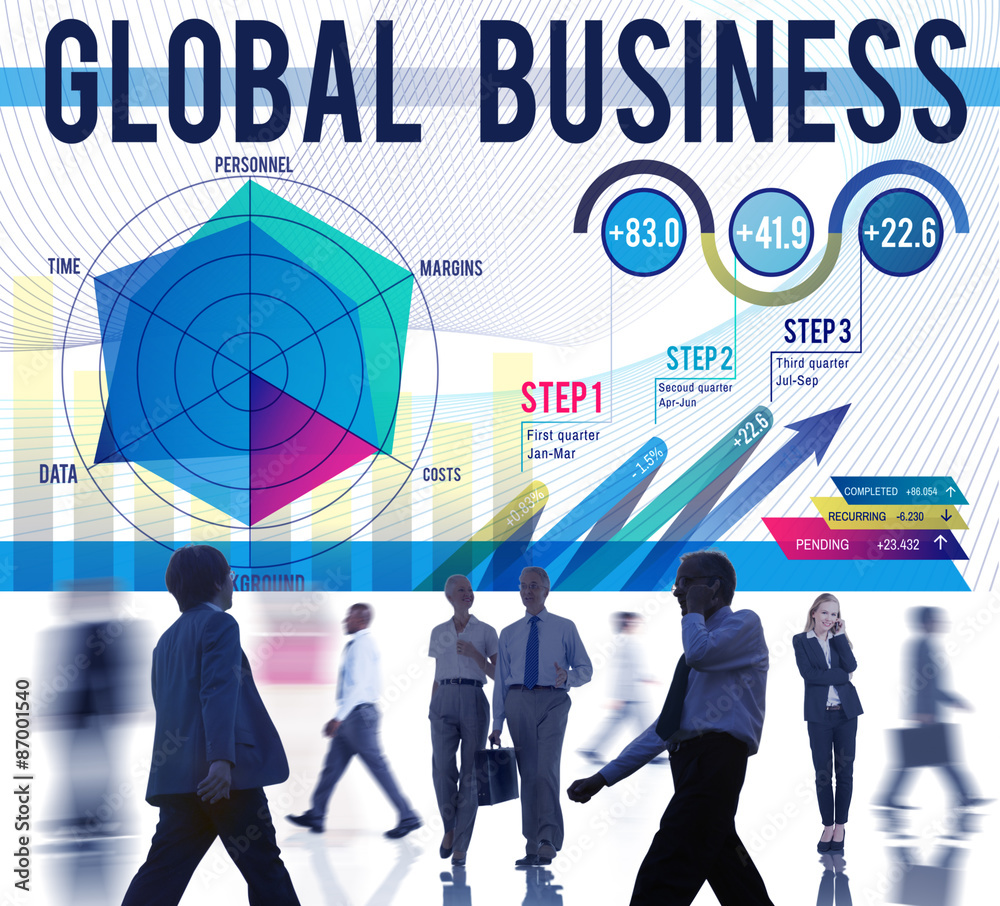 Global Business Strategy Startup Growth Concept Global Business Strategy Startup Growth Concept
