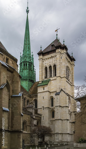 St. Pierre Cathedral, Geneva, Swizerland © borisb17
