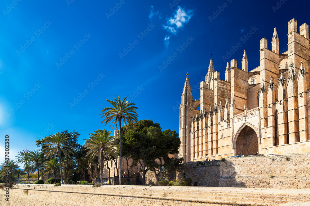 gothic-styled Palma Cathedral La Seu