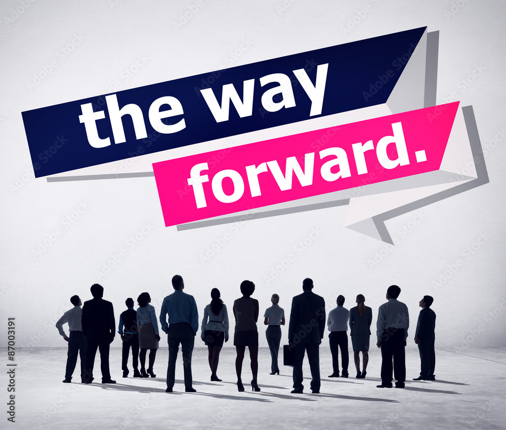 The Way Forward Development Aspiration Goal Concept The Way Forward Development Aspiration Goal Concept