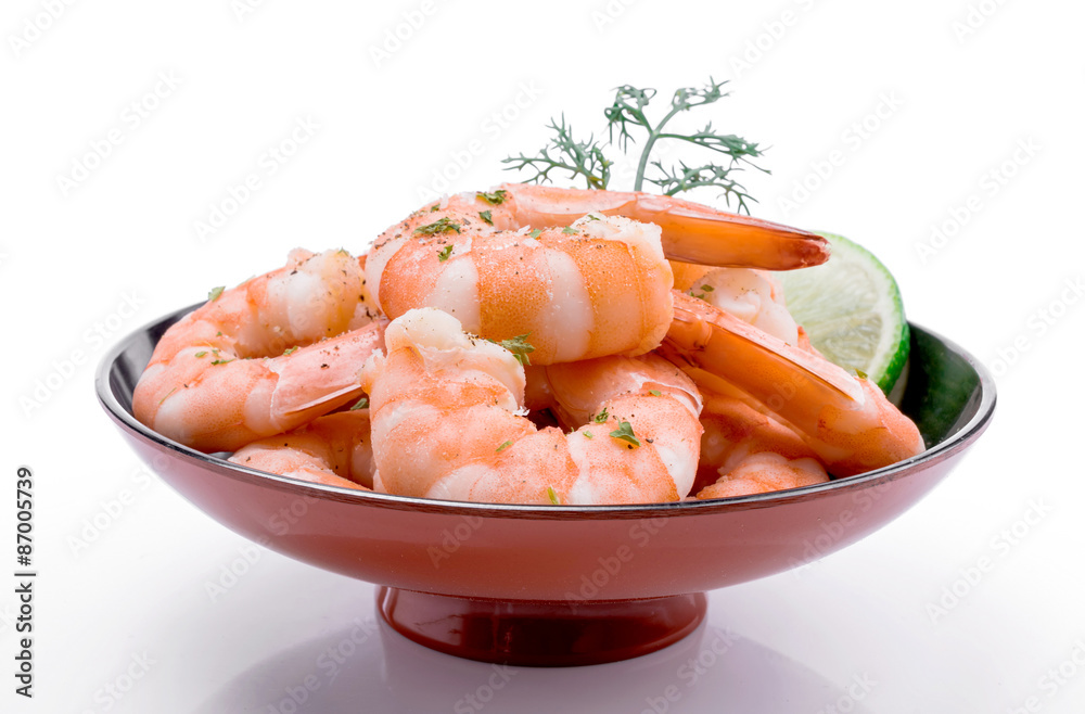 Fresh shrimp are a delicious gourmet appetizer Fresh shrimp are a delicious gourmet appetizer