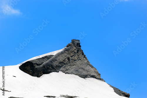 Vetta e vecchia funivia  del Monte Furggen - 3.492 m.s.l.m