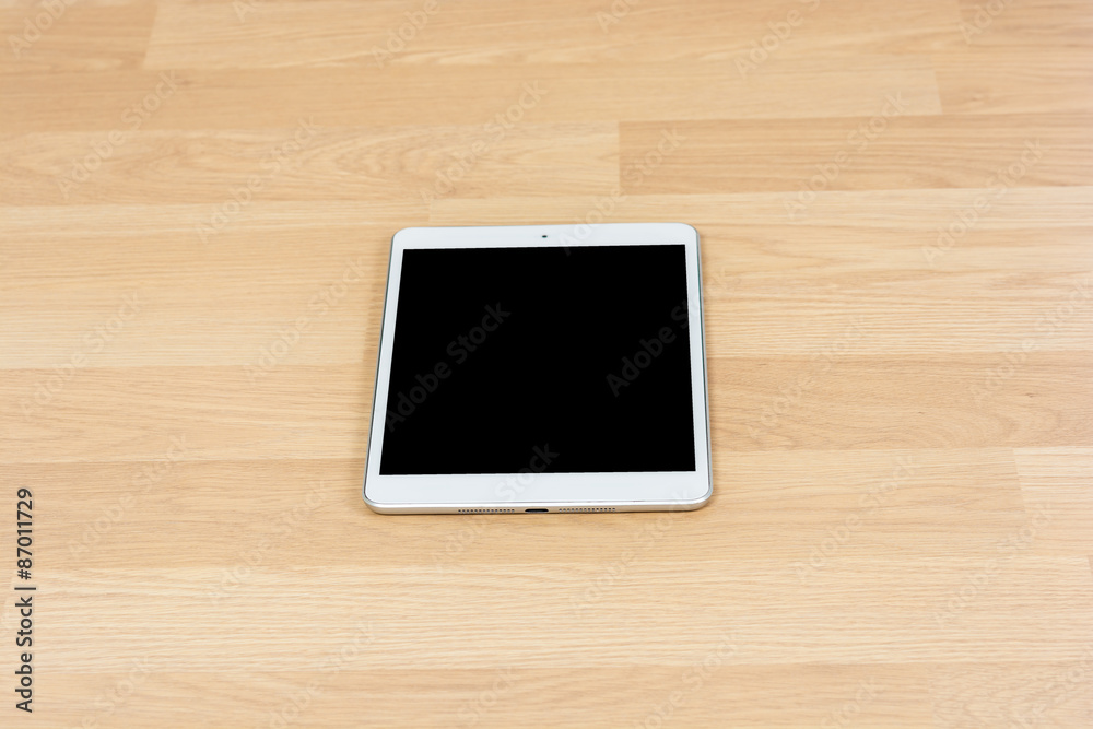 White digital tablet White digital tablet
