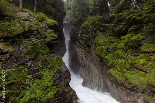 Stieber Wasserfall bei Moos in Südtirol