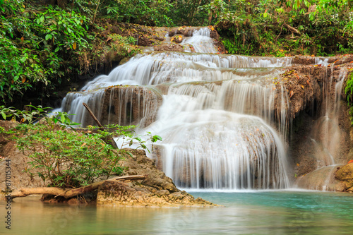 Erawan Waterfall  Kanchanaburi  Thailand.