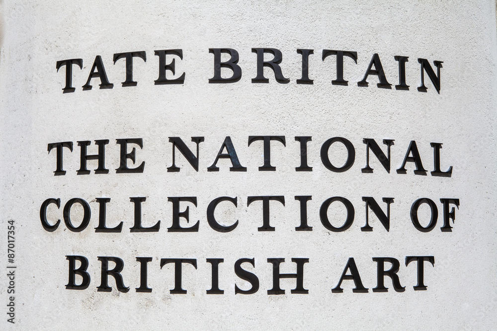 Tate Britain Art Gallery in London