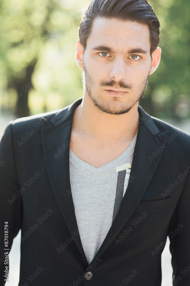 Portrait of a young italian boy Portrait of a young italian boy