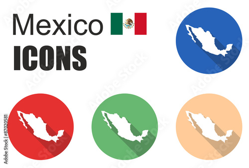 set mexico icons