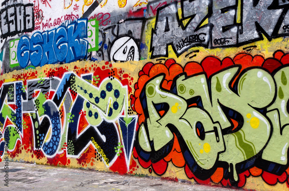 graffitis, tags