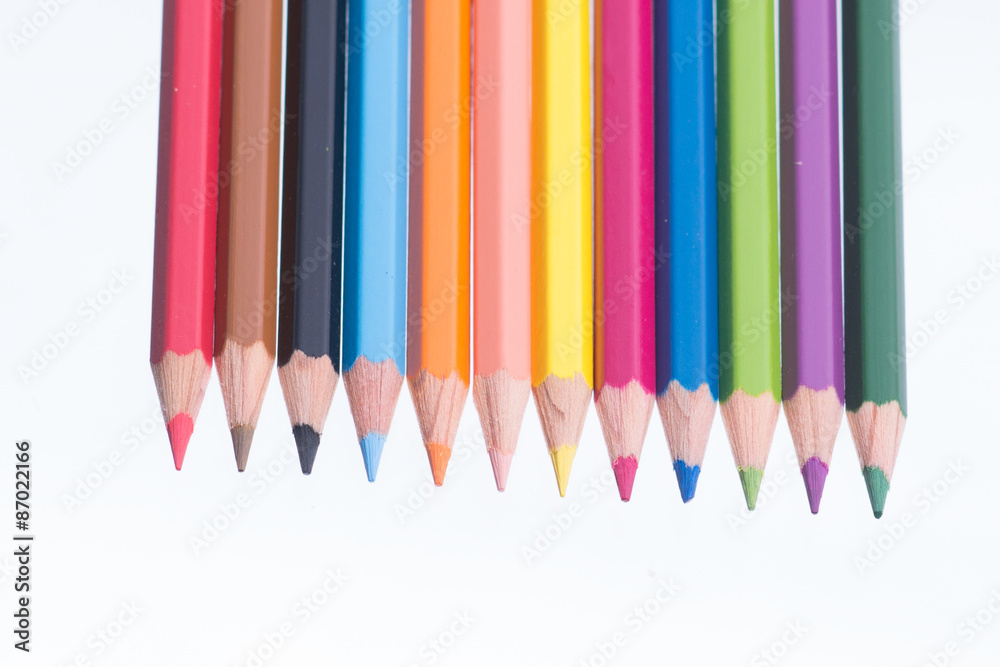 Color pencils. Color pencils.